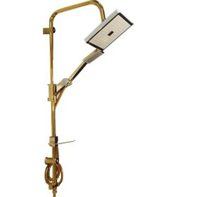 علم دوش رسوب گیر طلایی