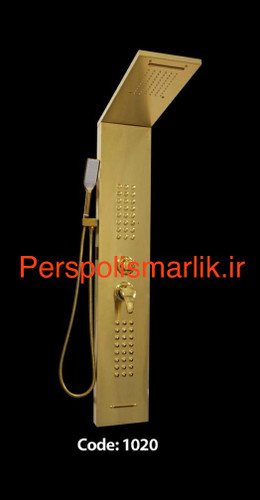 پنل دوش طلا مات مدل ۱۰۲۰
