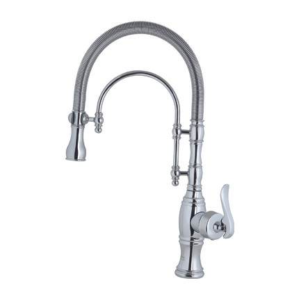 شیر آشپزخانه تک منظوره فنری مدل ریو طوفان فلز